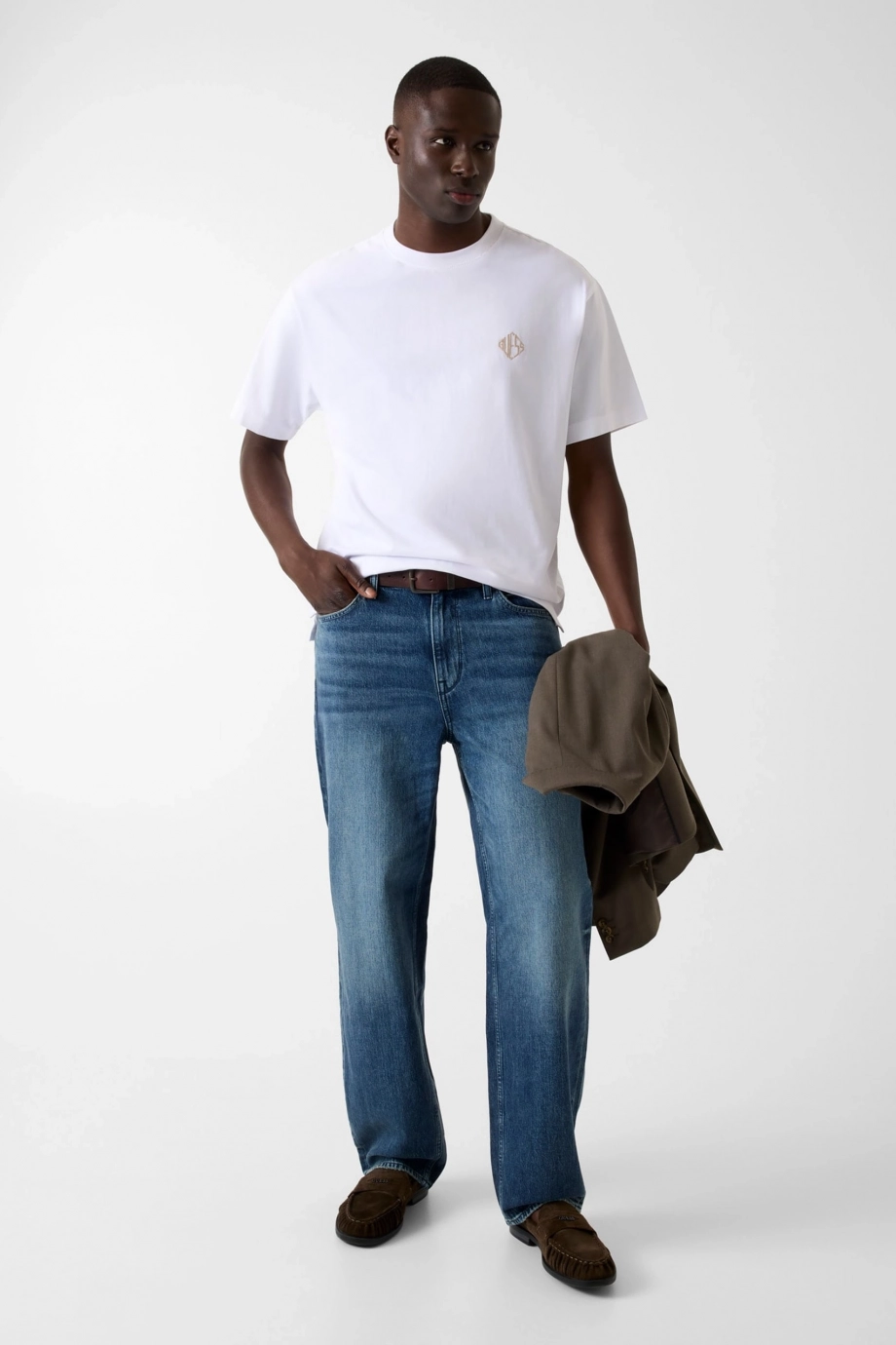 Diamante Erkek Oversize Fit T-Shirt