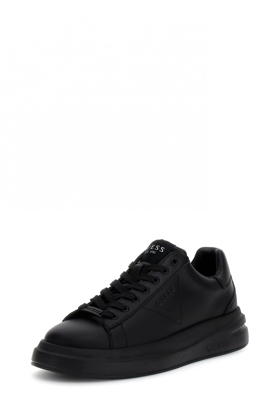 Guess ELBA Erkek Siyah Sneaker FMJLBALEA12-BLACK