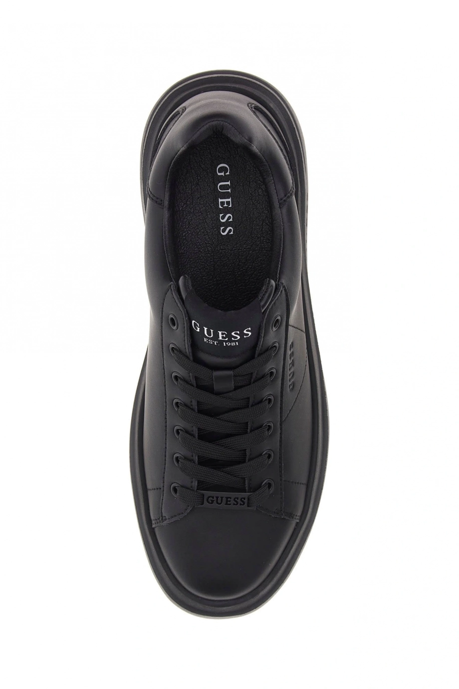 Guess ELBA Erkek Siyah Sneaker FMJLBALEA12-BLACK