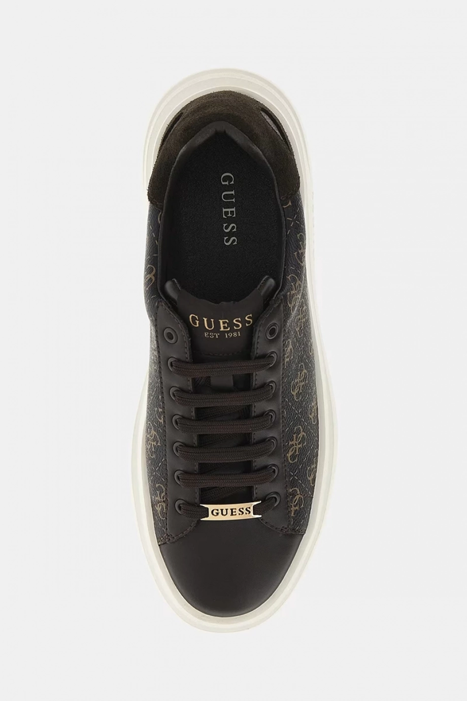 Guess ELBA Erkek Kahverengi Sneaker FMPVIBFAL12-BROCR