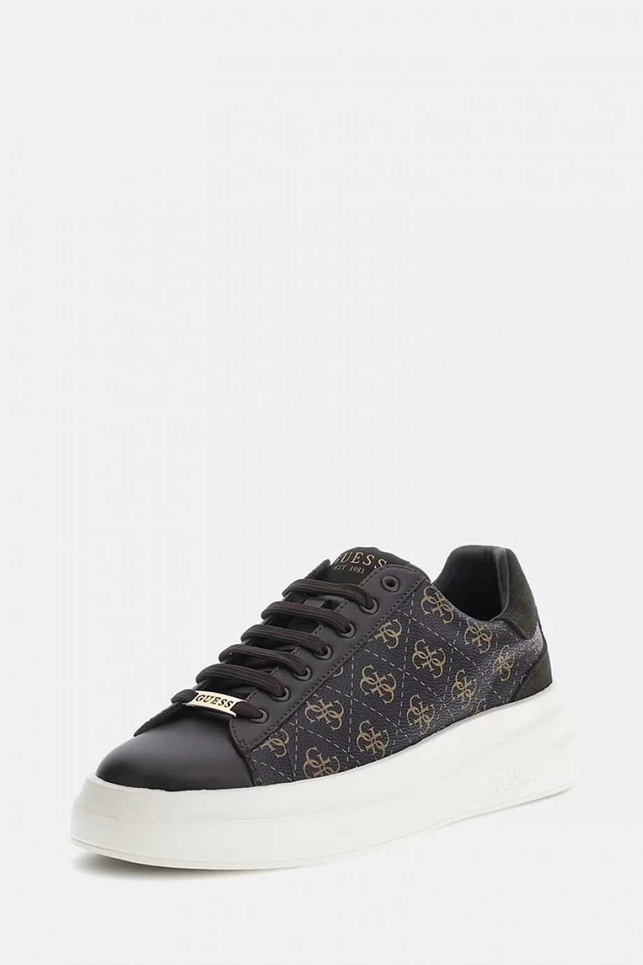 Guess ELBA Erkek Kahverengi Sneaker FMPVIBFAL12-BROCR