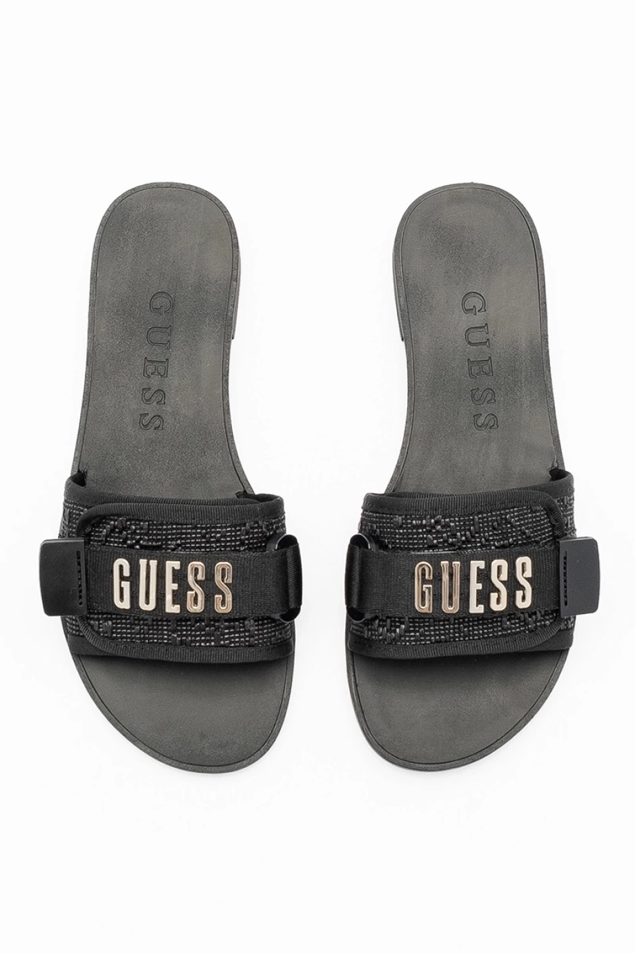 Guess ELYZE3 Kadın Siyah Terlik FLGEL3ELE19-BLACK