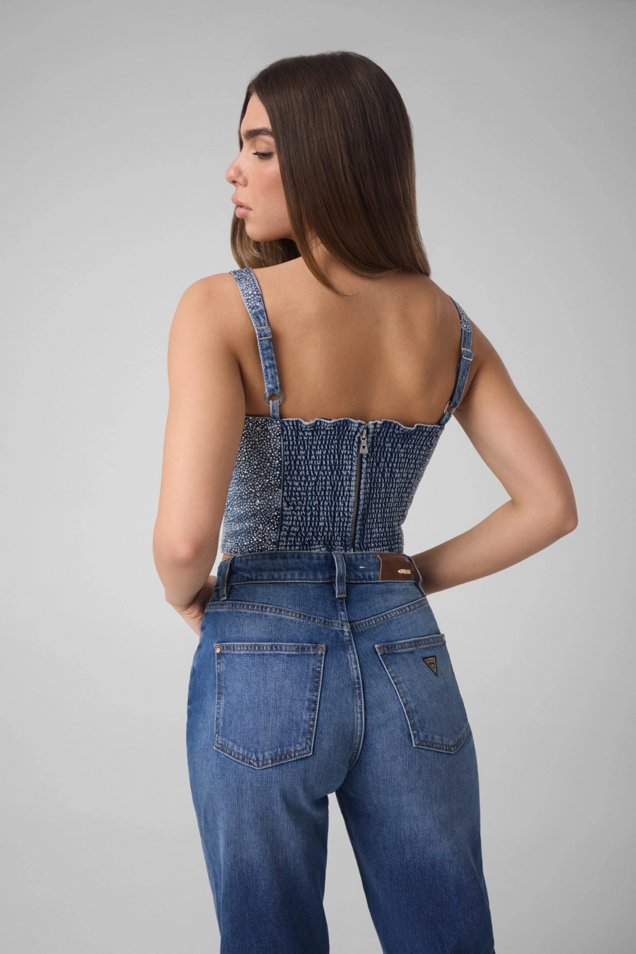 Gala Kadın Denim Büstiyer