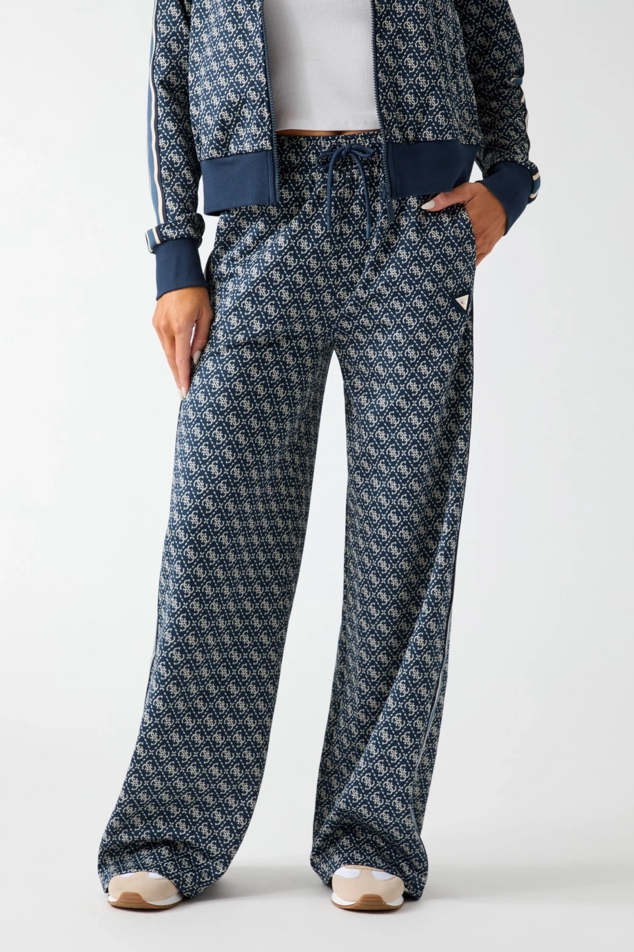 Guess Allover Kadın Aktif Relaxed Fit Eşofman Altı