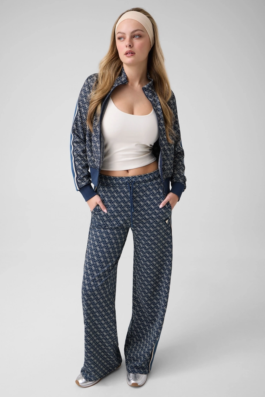 Guess Allover Kadın Aktif Relaxed Fit Eşofman Altı
