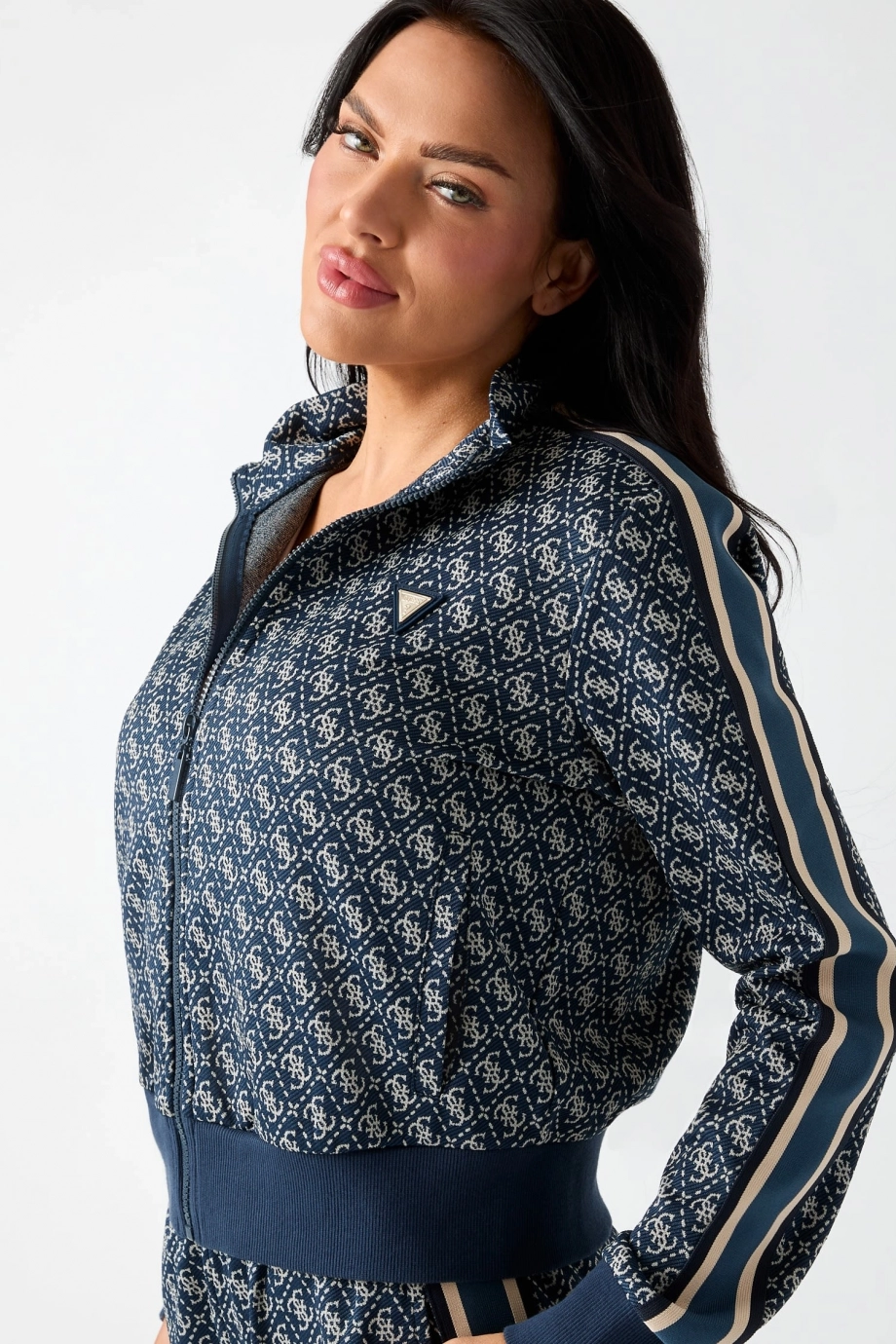 Guess Allover Kadın Aktif Sweatshirt