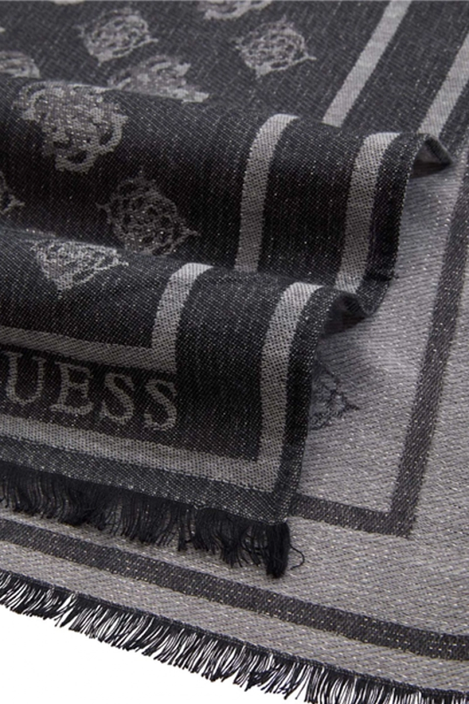 Guess 70x190 Kadın Siyah Şal AW5467POL03-BLA