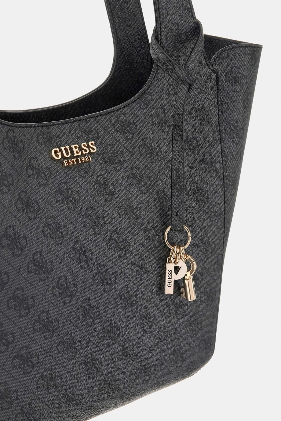 Guess Access Kadın Antrasit El Çantası HWSG7334220-CLO