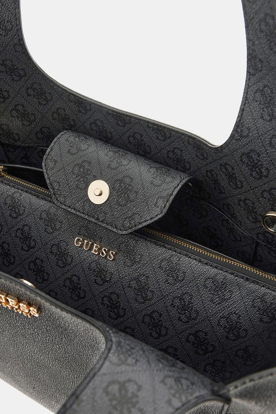 Guess Access Kadın Antrasit El Çantası HWSG7334220-CLO