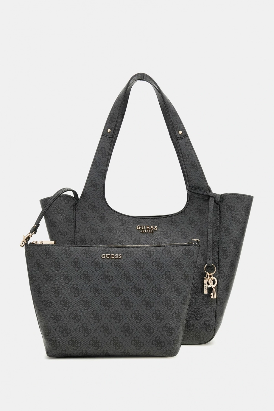 Guess Access Kadın Antrasit El Çantası HWSG7334220-CLO