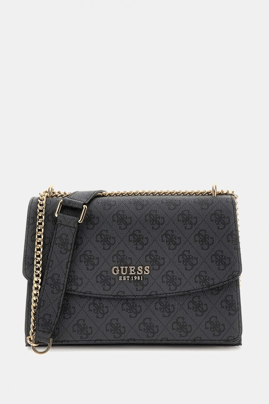 Guess Access Kadın Antrasit Omuz Çantası HWSG7334210-CLO