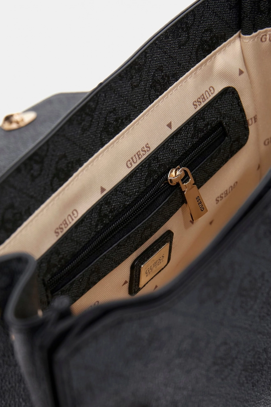 Guess Access Kadın Antrasit Omuz Çantası HWSG7334210-CLO
