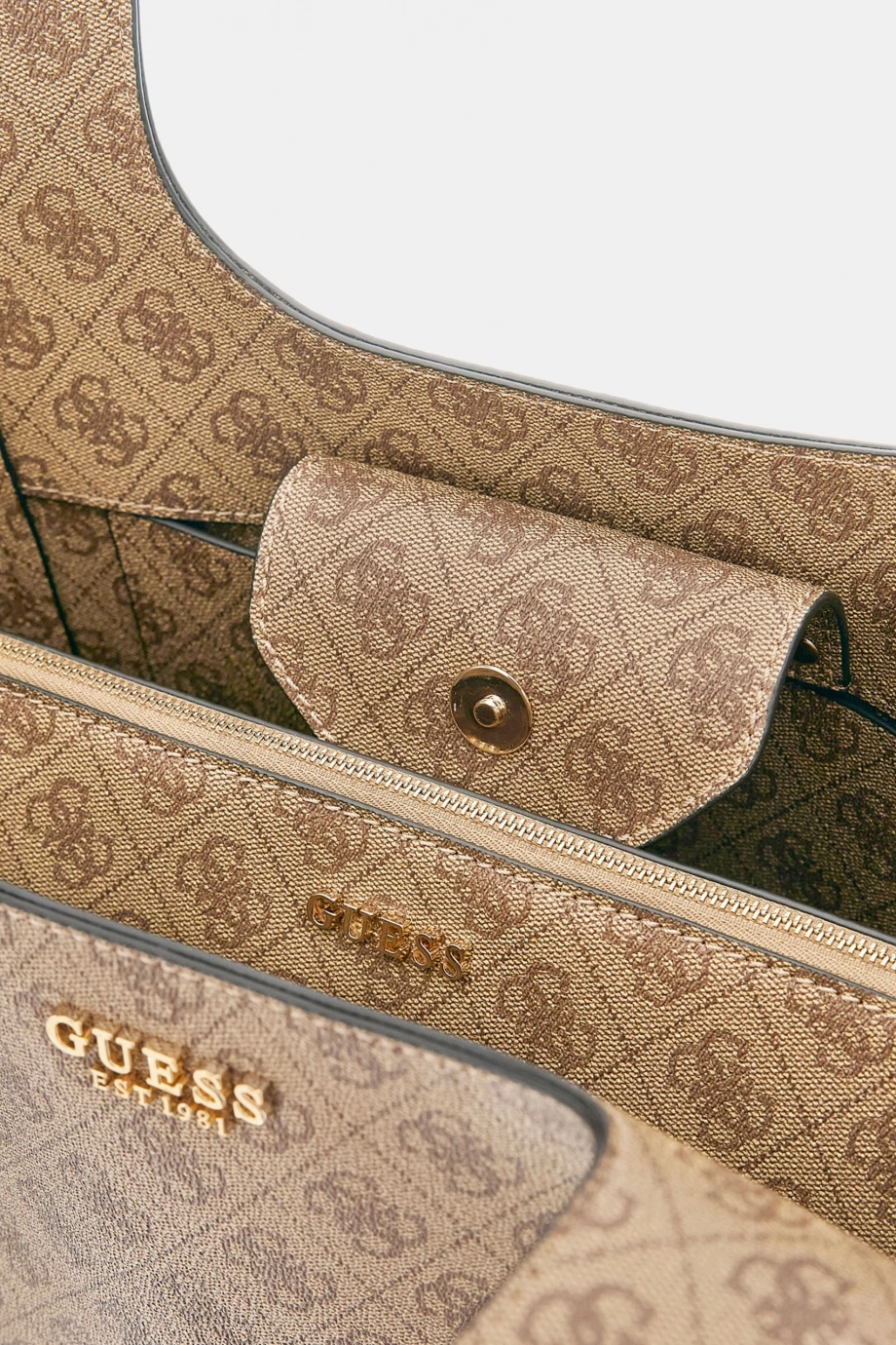 Guess Access Kadın Kahverengi El Çantası HWSG7334220-LTL
