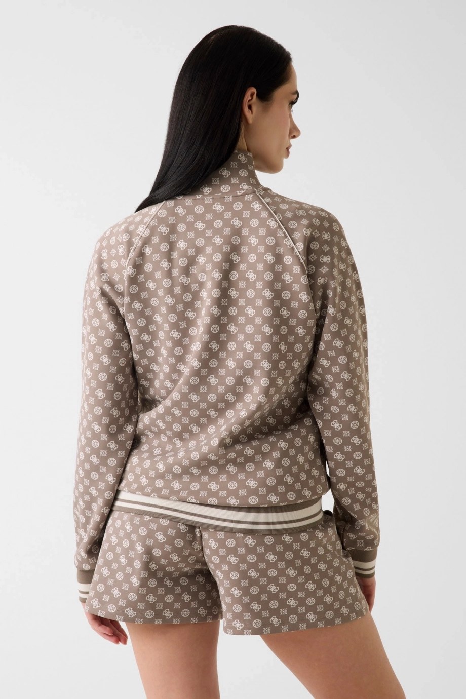 Guess Aggie Kadın Aktif Scuba Sweatshirt