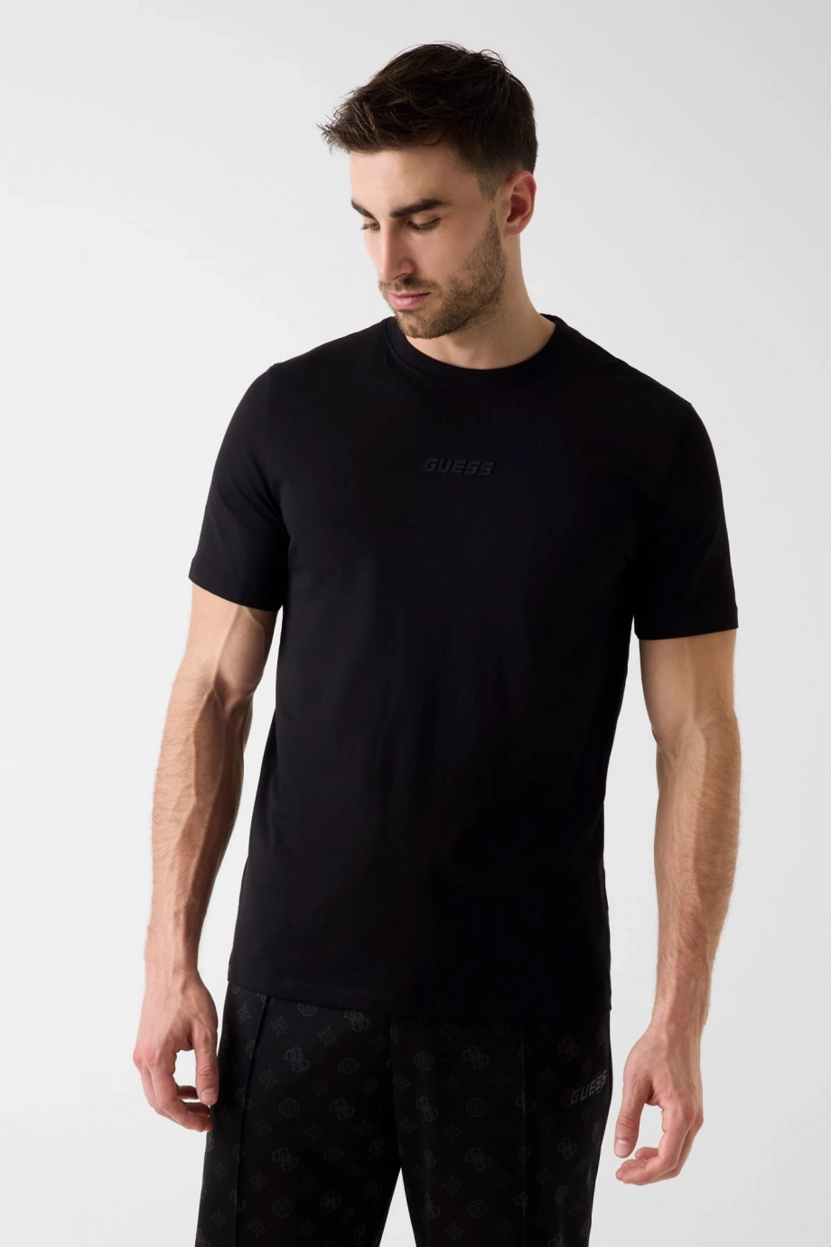 Guess Ambrogio Erkek Aktif Regular Fit T-Shirt