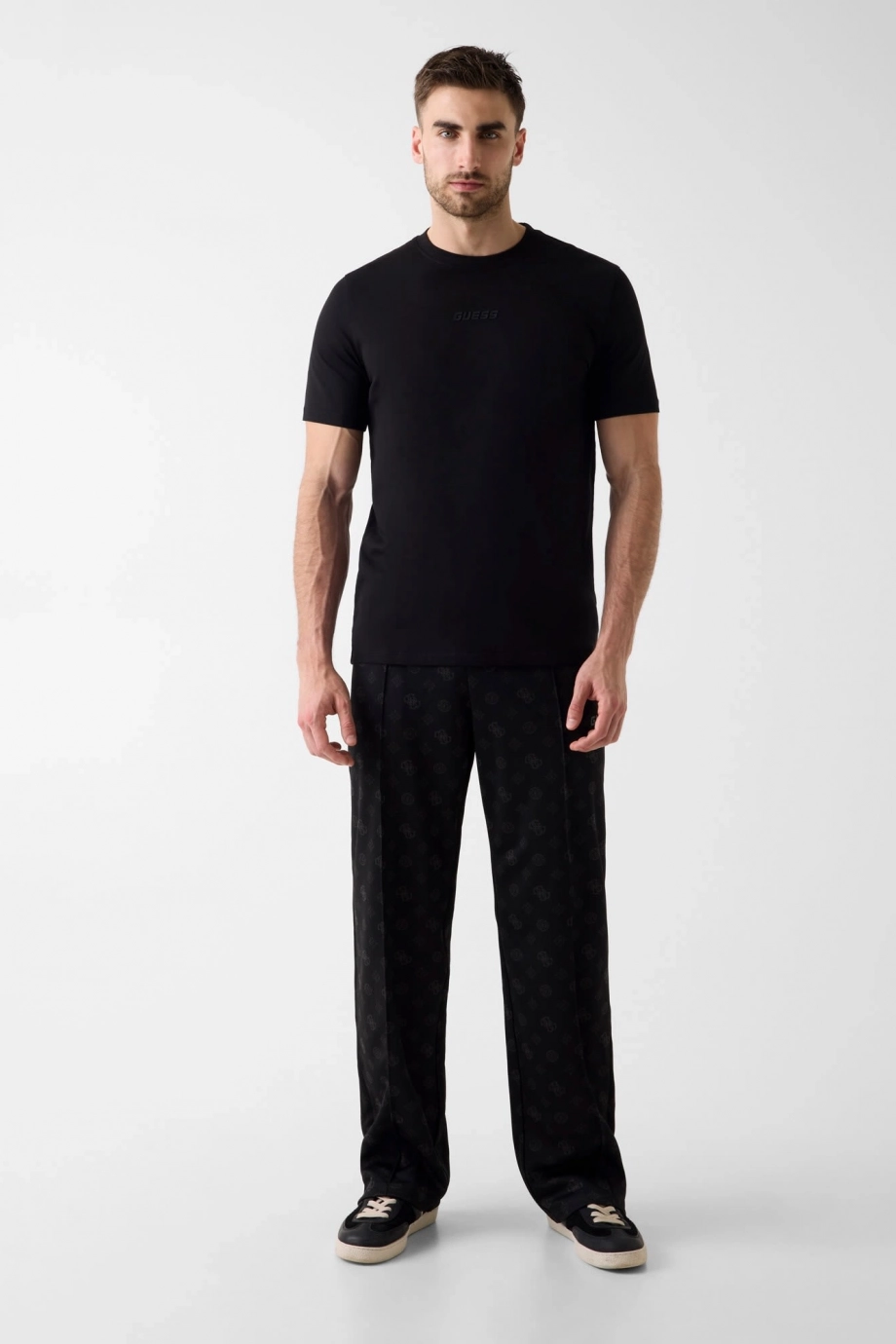 Guess Ambrogio Erkek Aktif Regular Fit T-Shirt