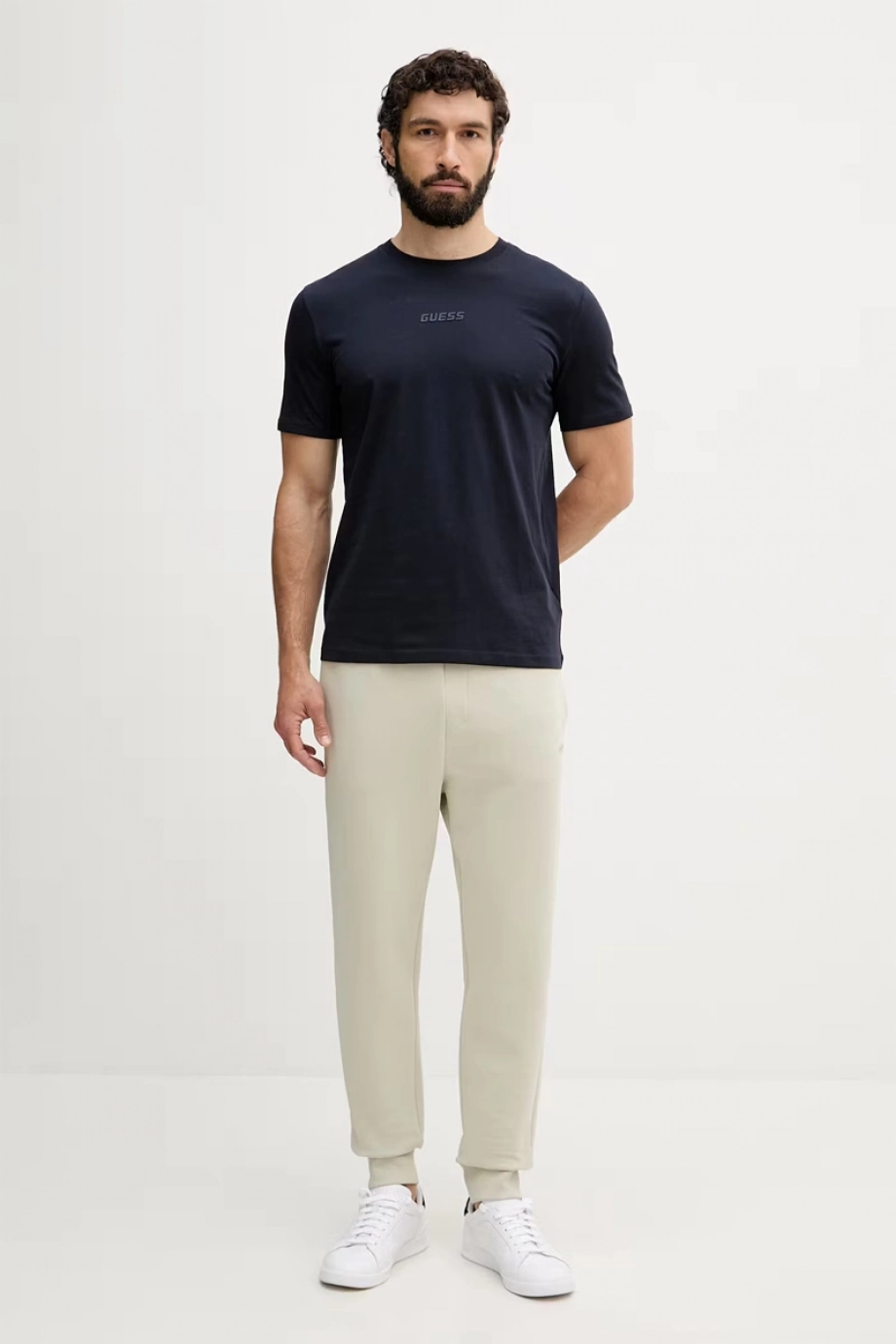 Guess Ambrogio Erkek Aktif Regular Fit T-Shirt
