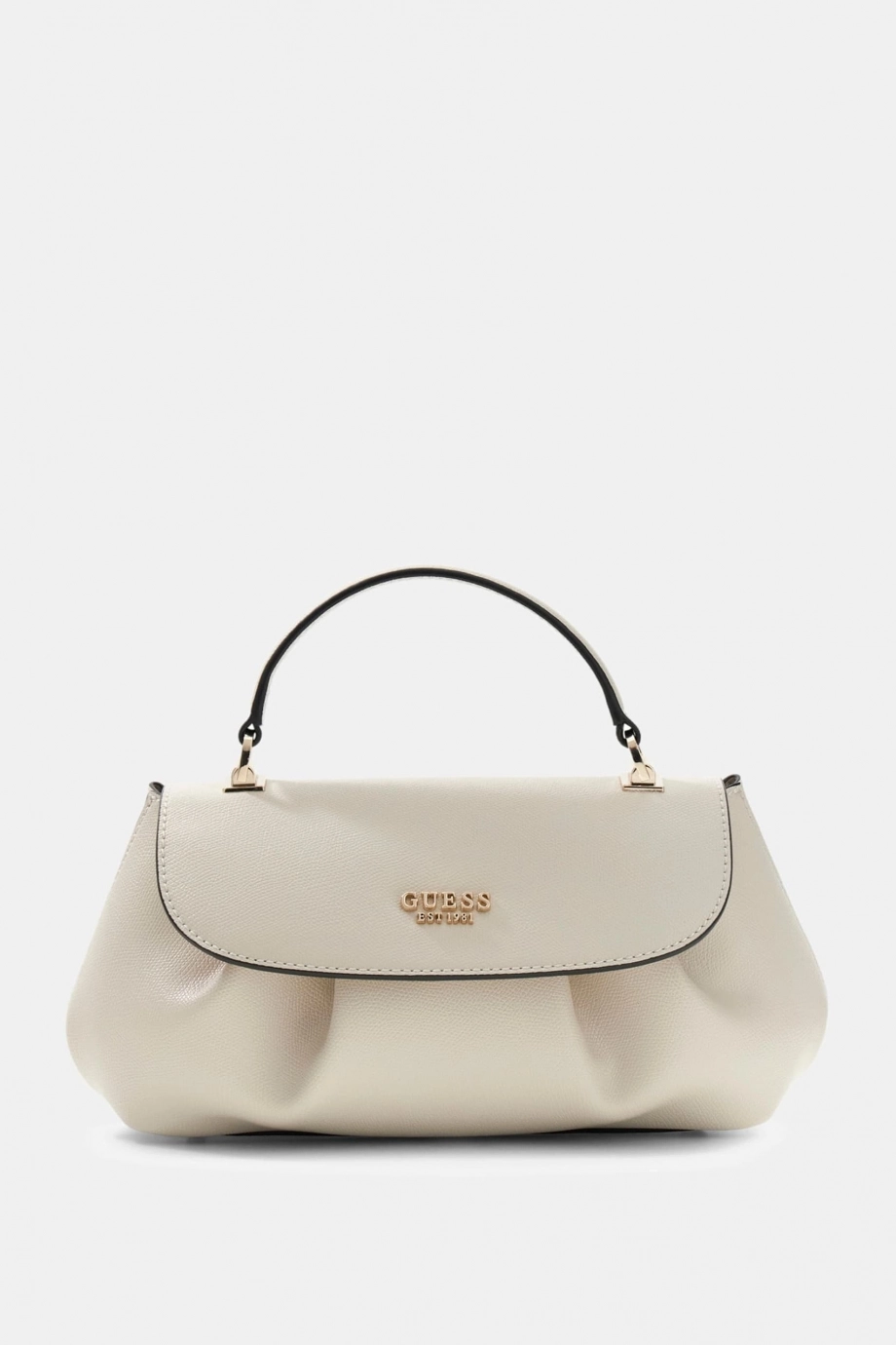 Guess Amorette Üstten Saplı Kapaklı Kadın Beyaz El Çantası HWBG7898190-OFF