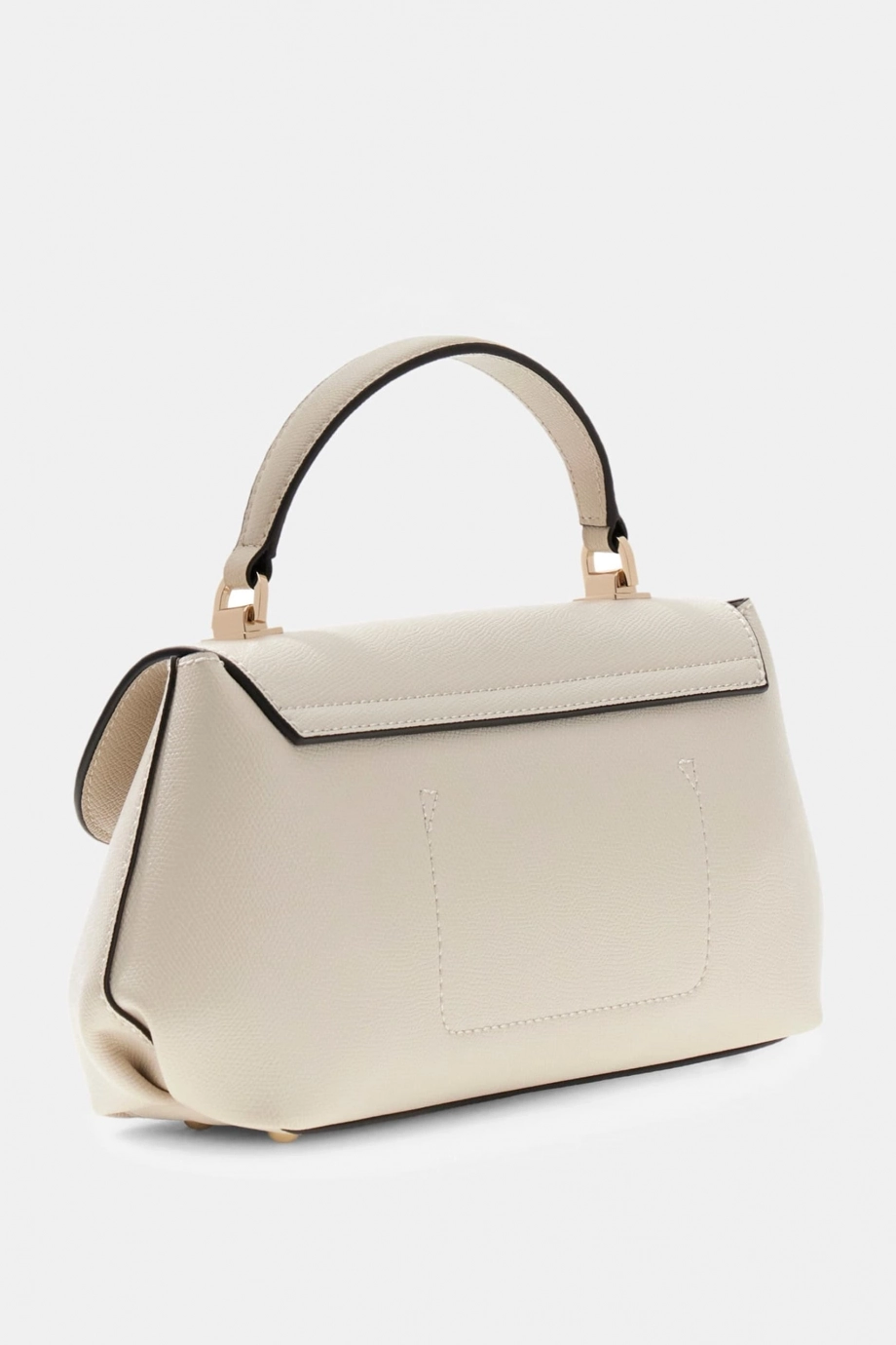 Guess Amorette Üstten Saplı Kapaklı Kadın Beyaz El Çantası HWBG7898190-OFF