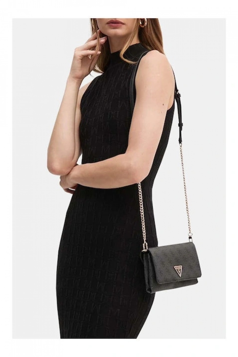 Guess Anadela Kadın Antrasit Omuz Çantası HWBG9672750-CLO