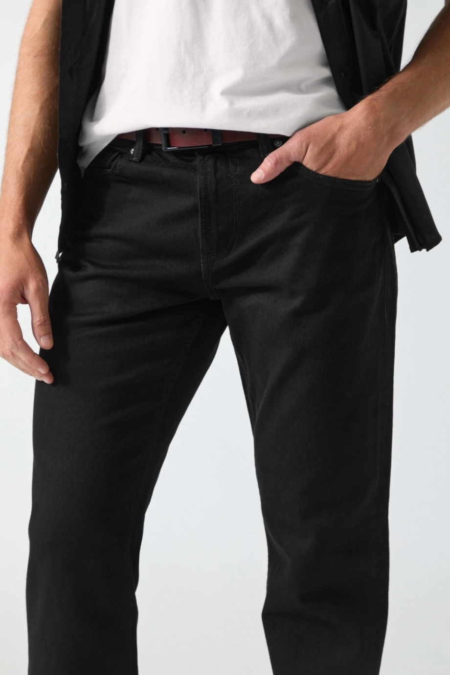 Guess Angels Erkek Siyah Jean M6YAN2D1487-1TBB