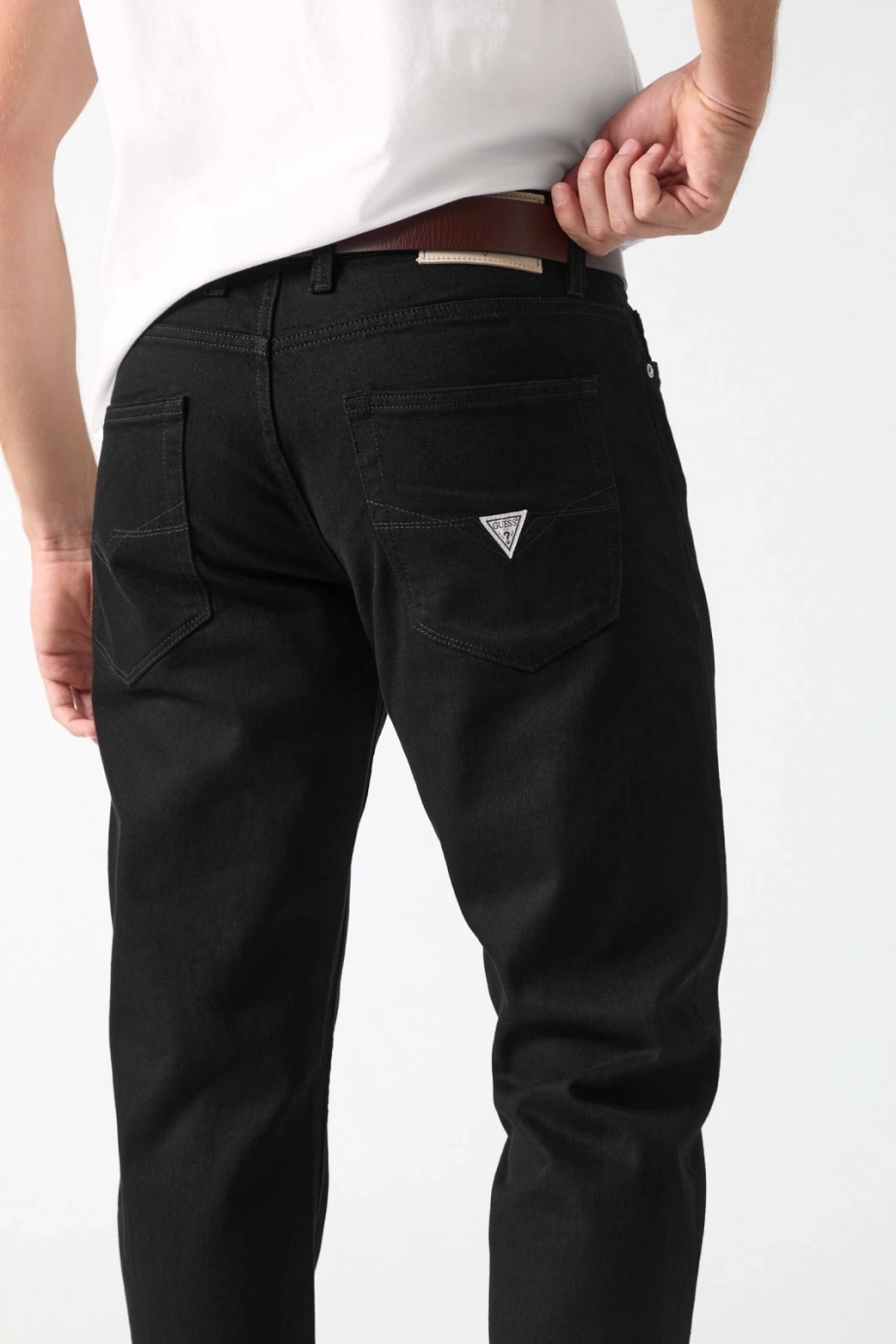 Guess Angels Erkek Siyah Jean M6YAN2D1487-1TBB