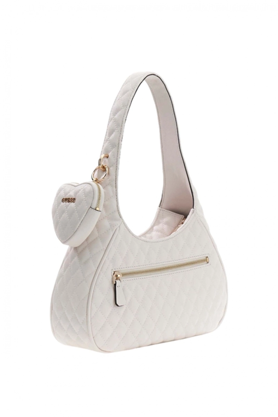 Guess Atabey Hobo Kadın Beyaz Omuz Çantası HWQG9894010-OFF