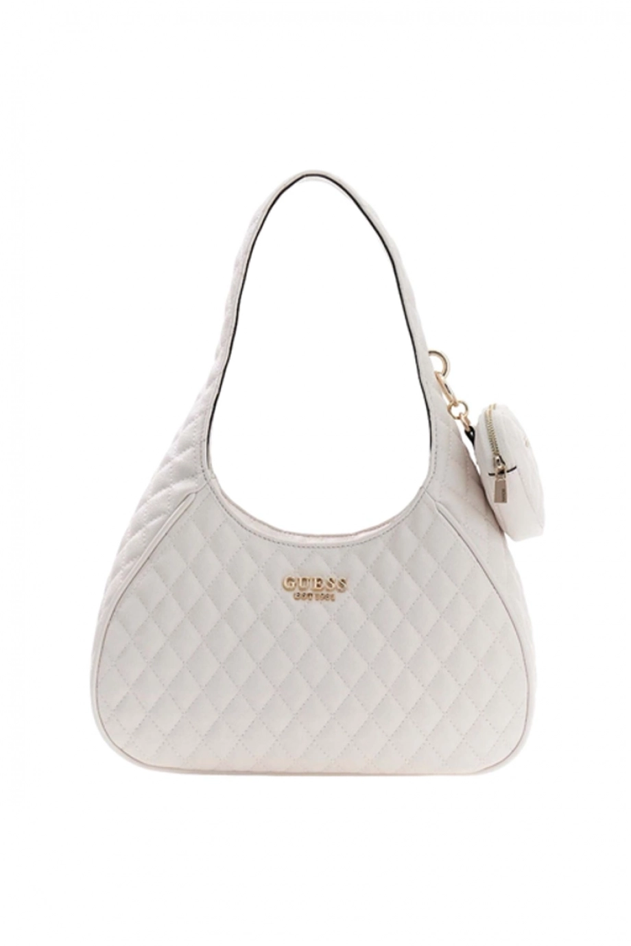 Guess Atabey Hobo Kadın Beyaz Omuz Çantası HWQG9894010-OFF
