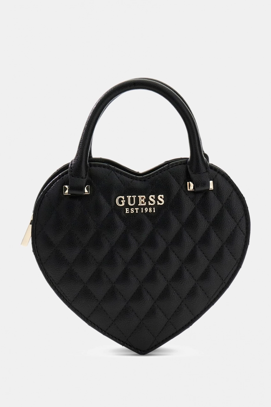 Guess Atabey Kalp Şekilli Kadın Siyah El Çanta HWQG9894770-BLA