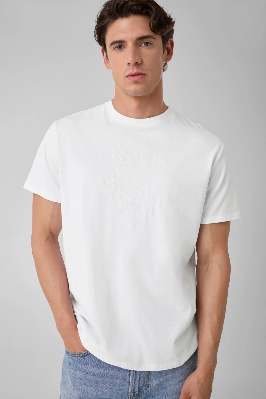 Guess Quattro Erkek Regular Fit T-Shirt