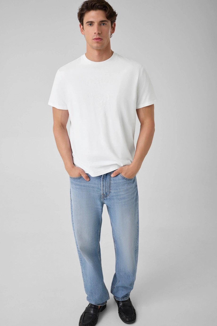Guess Quattro Erkek Regular Fit T-Shirt
