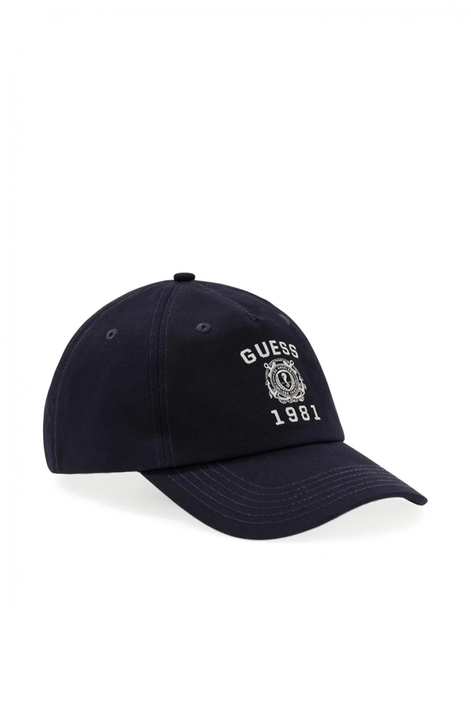 Guess Baskılı Beyzbol Erkek Lacivert Şapka M6RZ08WK790-G7V2