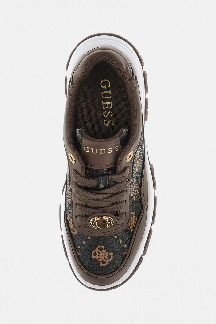 Guess Berrett2 Kadın Kahverengi Sneaker FLFBRTPEL12-BROWN