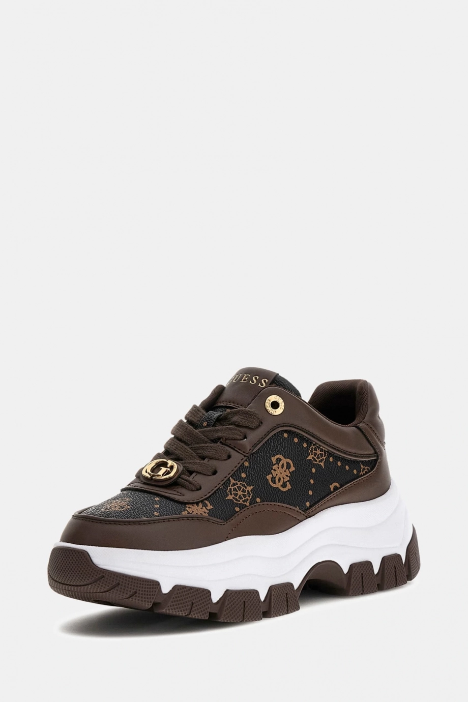 Guess Berrett2 Kadın Kahverengi Sneaker FLFBRTPEL12-BROWN