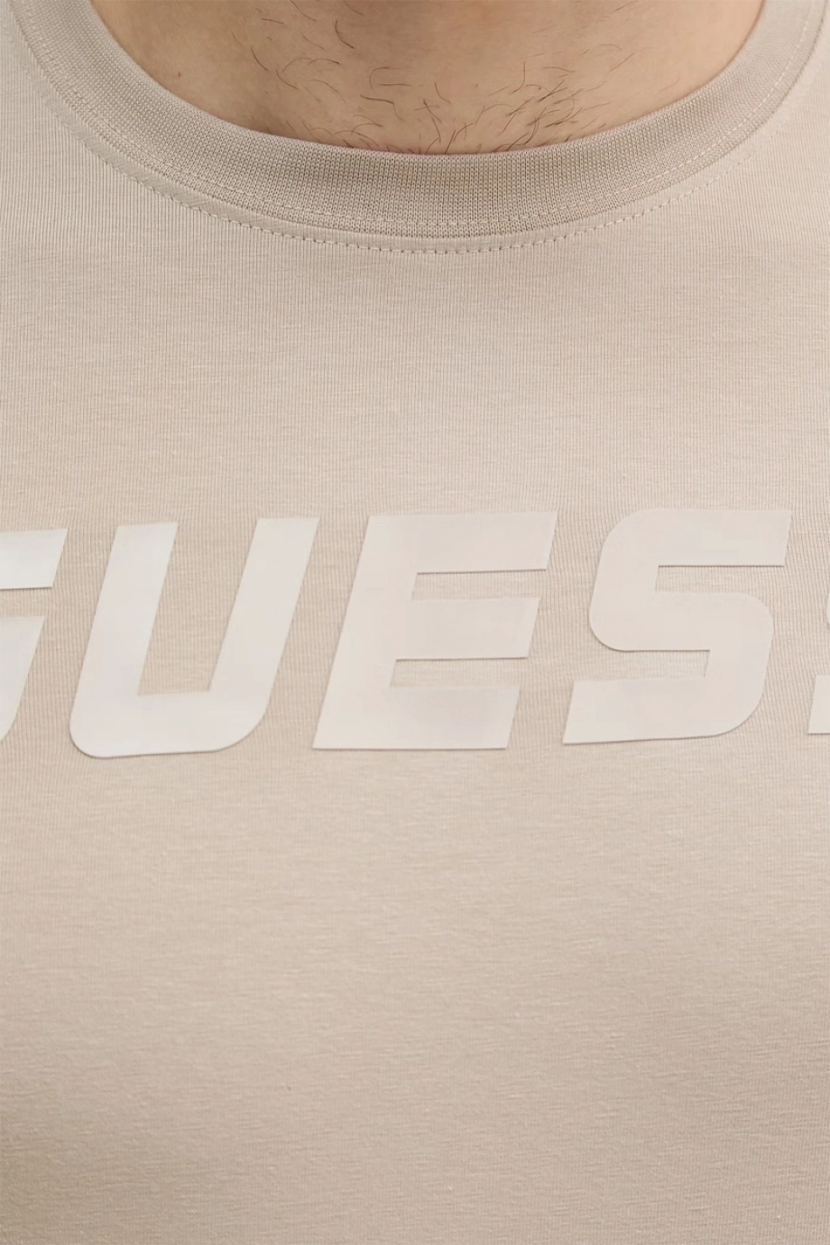 Guess Bruce Erkek Aktif Regular Fit T-Shirt