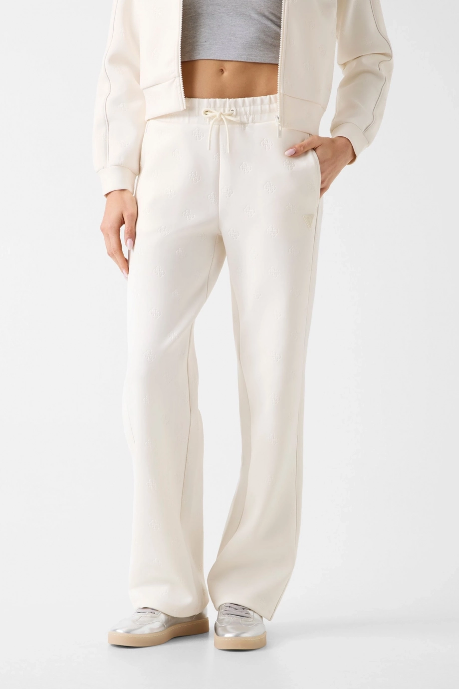 Guess Calista 4G Wide Leg Kadın  Eşofman Altı V6YB10K4295-FW0T