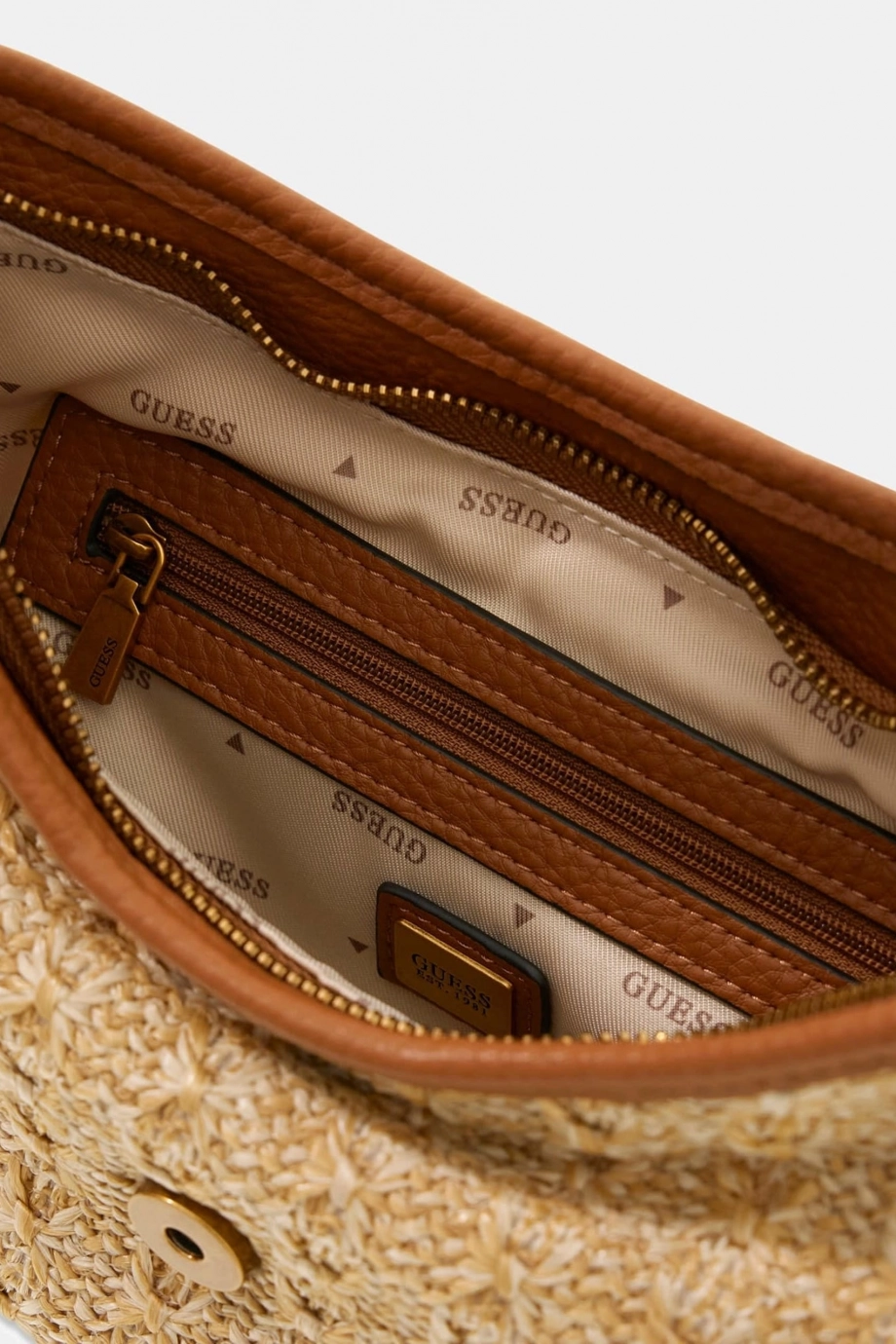 Guess Camden Küçük Kadın Bej Omuz Çantası HWRB9308720-NTC