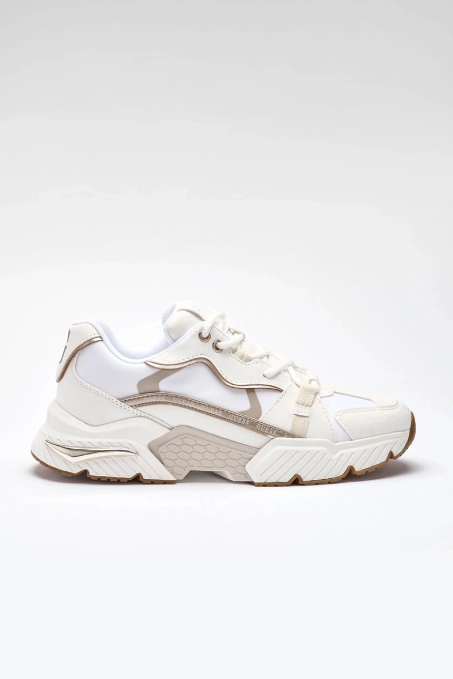 Guess Carrli Kadın Altın Sneaker FLJCR6ELE12-GOLD