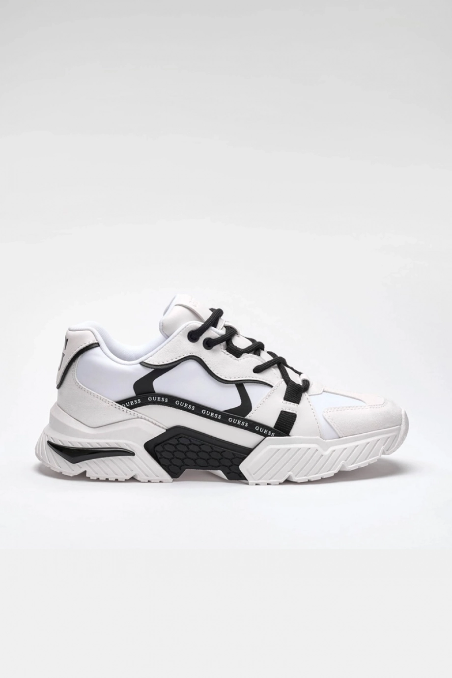 Guess Carrli Kadın Siyah Sneaker FLJCR6ELE12-WHBLK