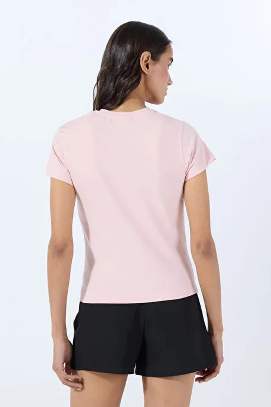 Guess Colette Kısa Kollu Kadın Pembe T-shirt V4YI21KCDH1-LPBS