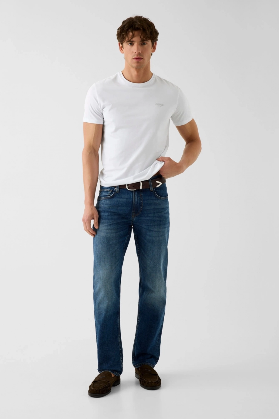 Guess Core Erkek Slim Fit T-Shirt