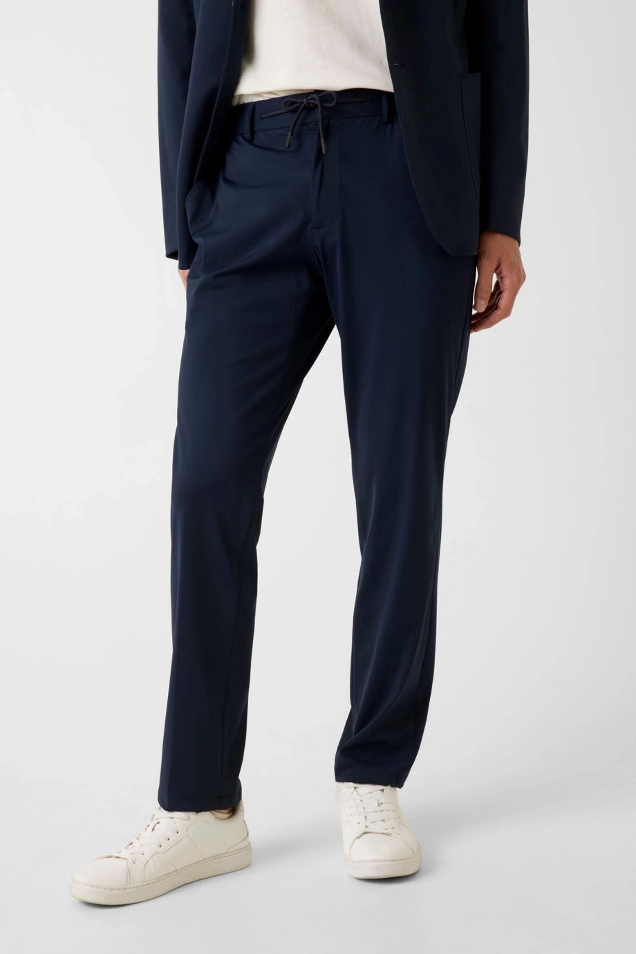 Guess Coulisse Erkek Lacivert Slim Fit Pantolon M5BB75WHHO2-G7DC