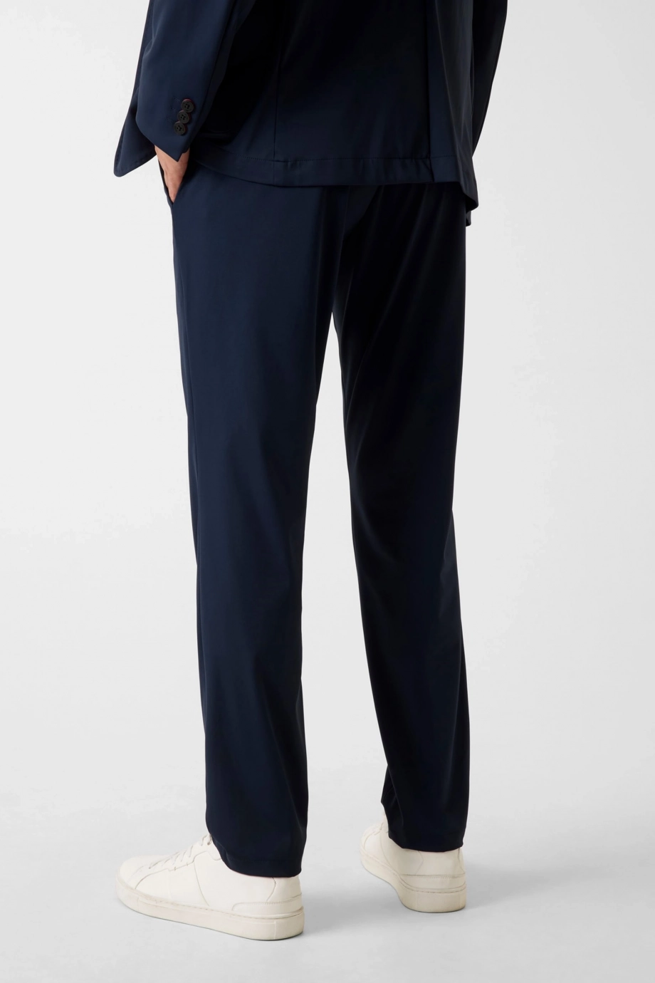 Guess Coulisse Erkek Lacivert Slim Fit Pantolon M5BB75WHHO2-G7DC
