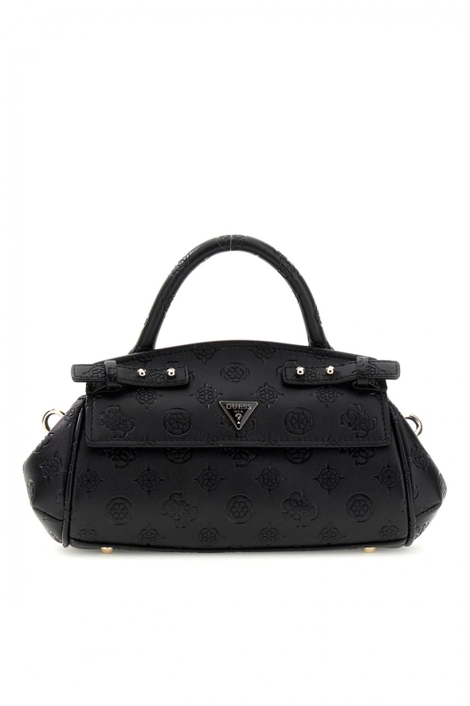 Guess Diana Küçük Üstten Saplı Kapaklı Kadın Siyah El Çantası HWPD9727760-BLO