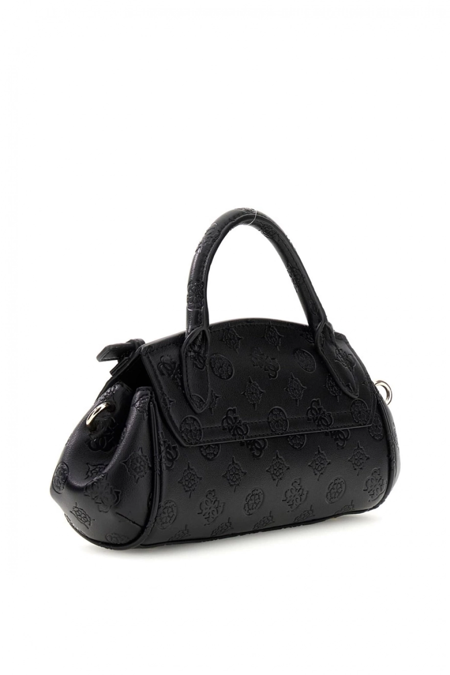 Guess Diana Küçük Üstten Saplı Kapaklı Kadın Siyah El Çantası HWPD9727760-BLO