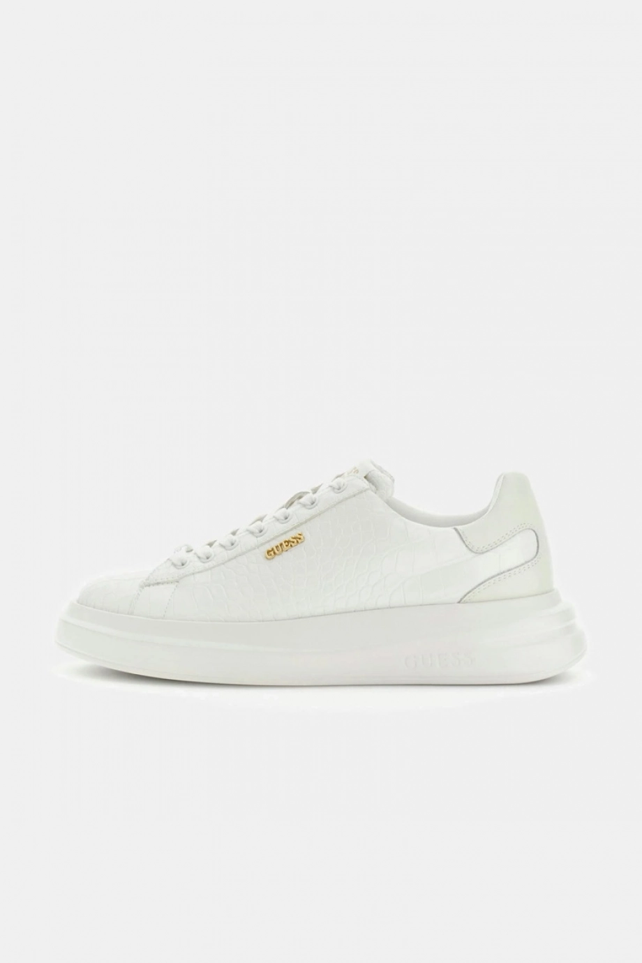 Guess Elba Erkek Beyaz Sneaker FMPELAELE12-WHITE