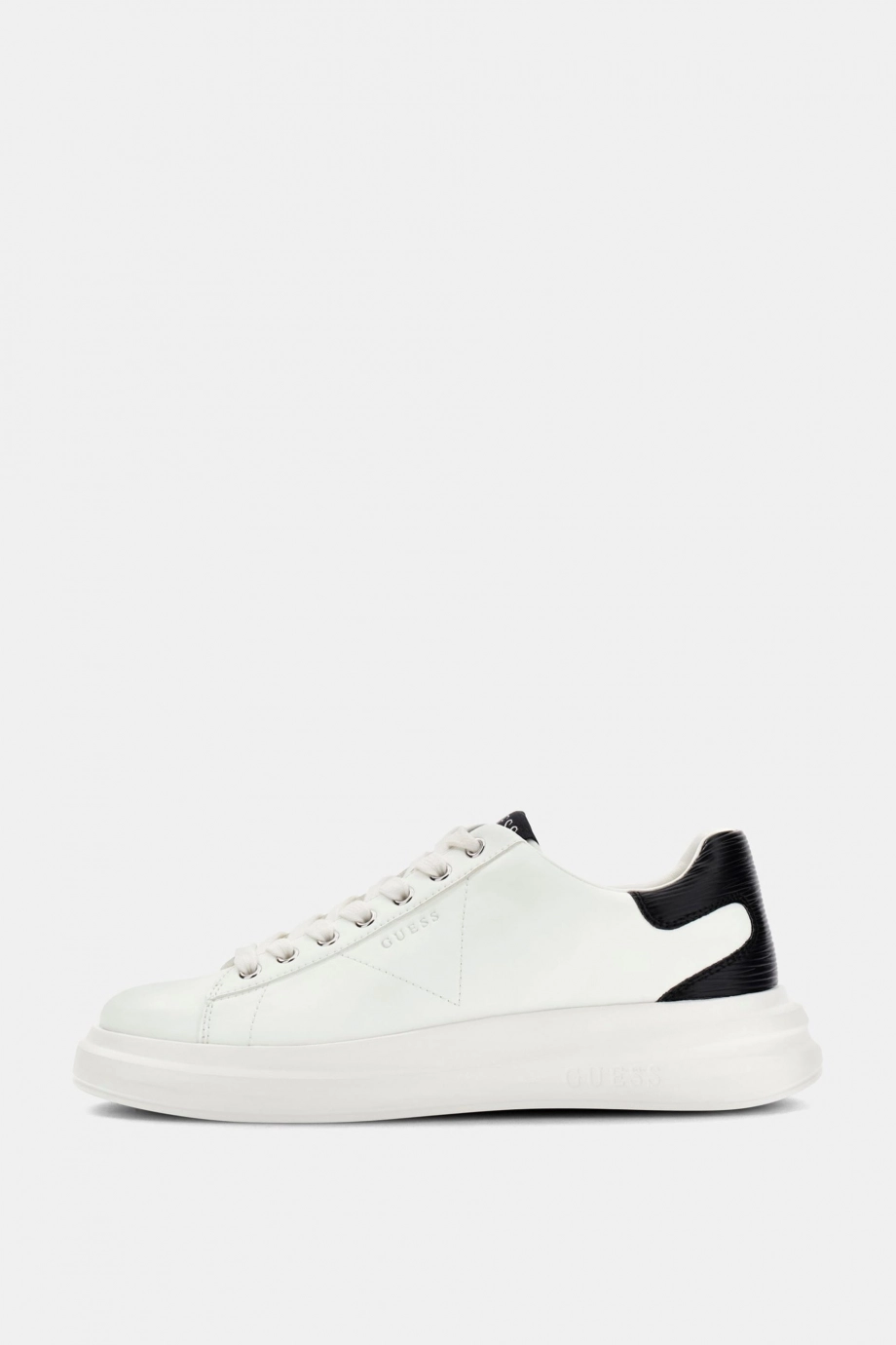 Guess Elba Erkek Deri Beyaz Sneaker