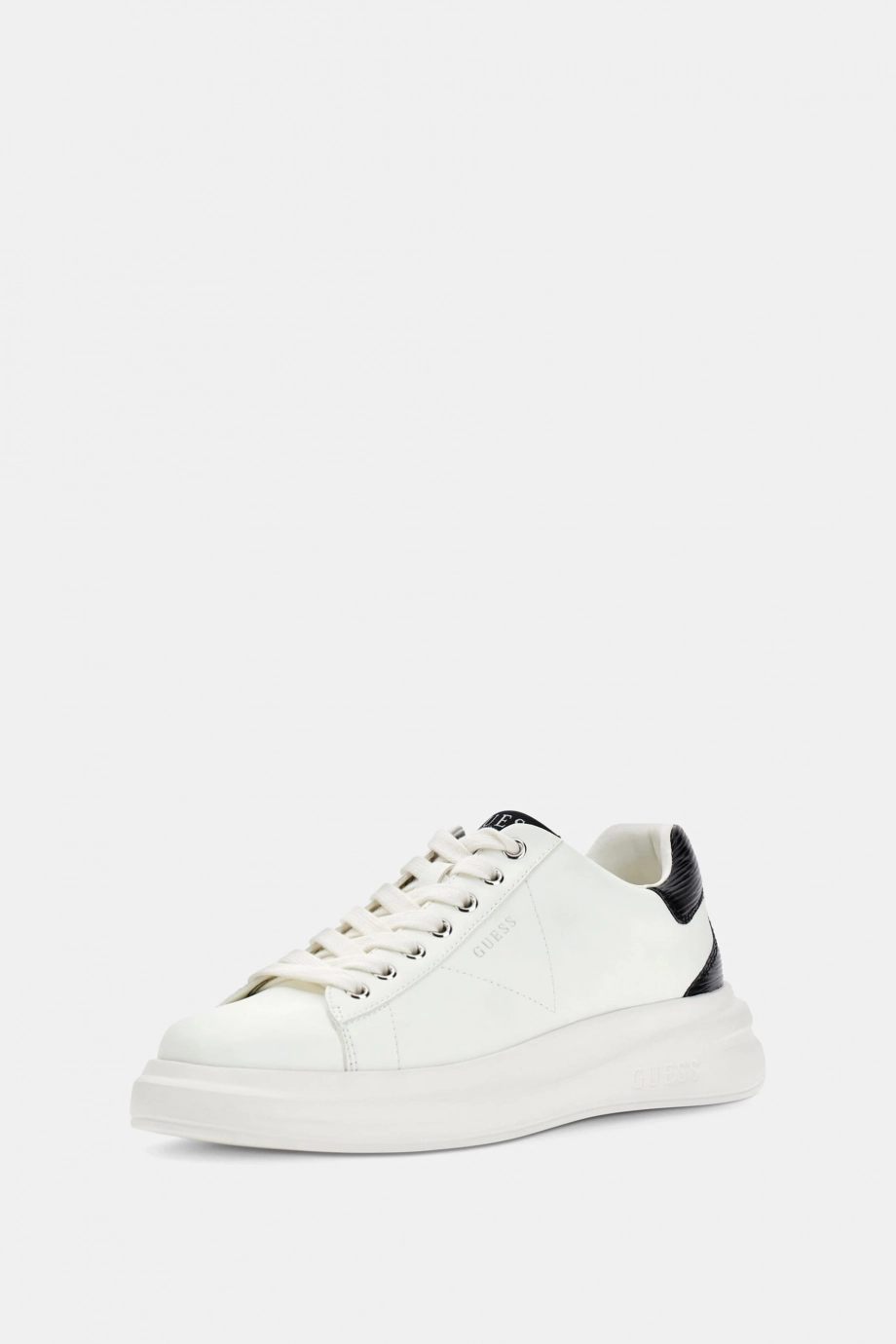 Guess Elba Erkek Deri Beyaz Sneaker
