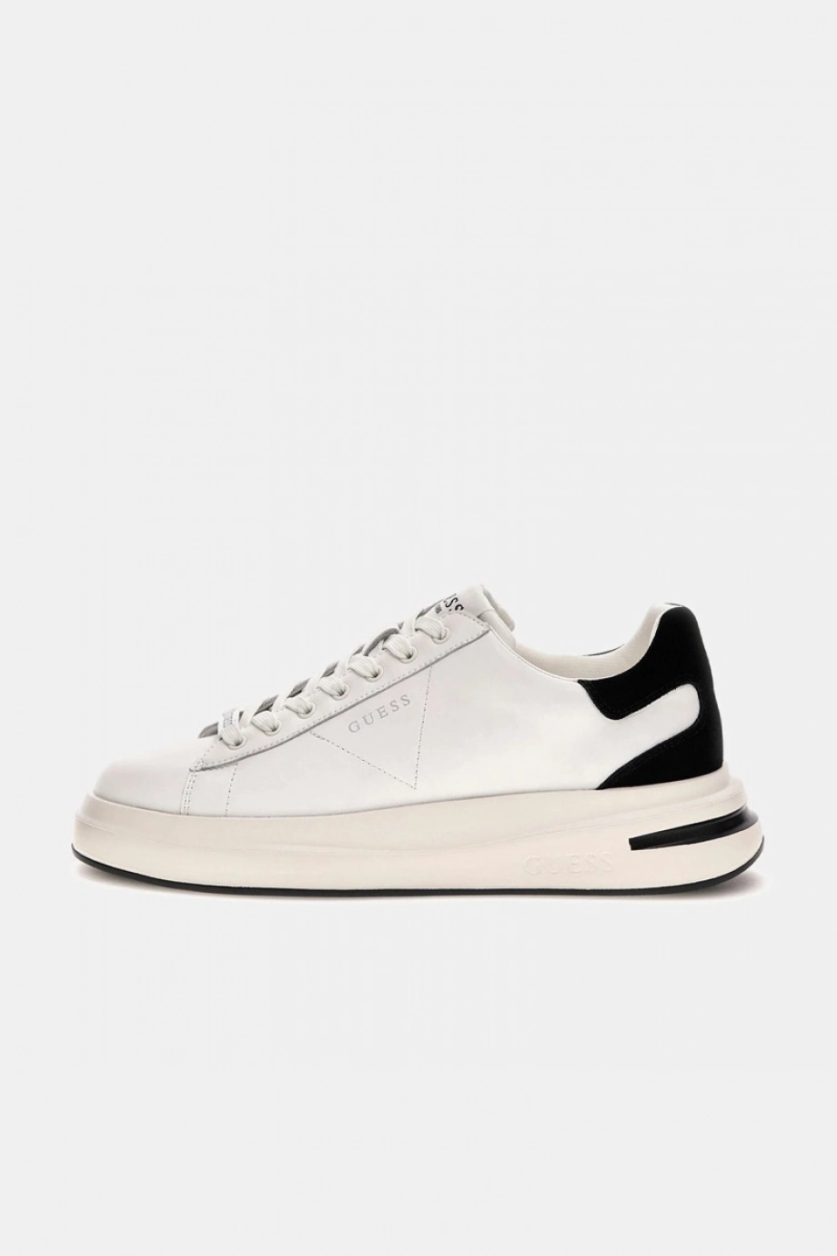 Guess Elba Erkek Siyah Sneaker FMFLBALEA12-WHIBK