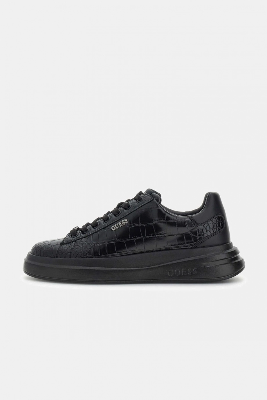Guess Elba Erkek Siyah Sneaker FMPELAELE12-BLACK